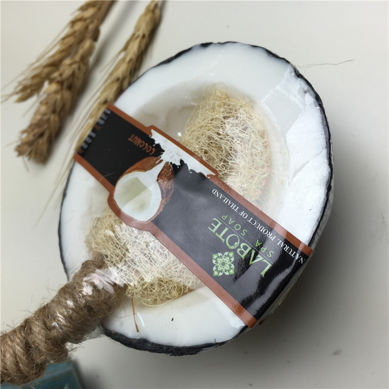 Thailand imported handmade coconut oil soap, whitening, skin care, deep cleansing, long-lasting moisturizing.4