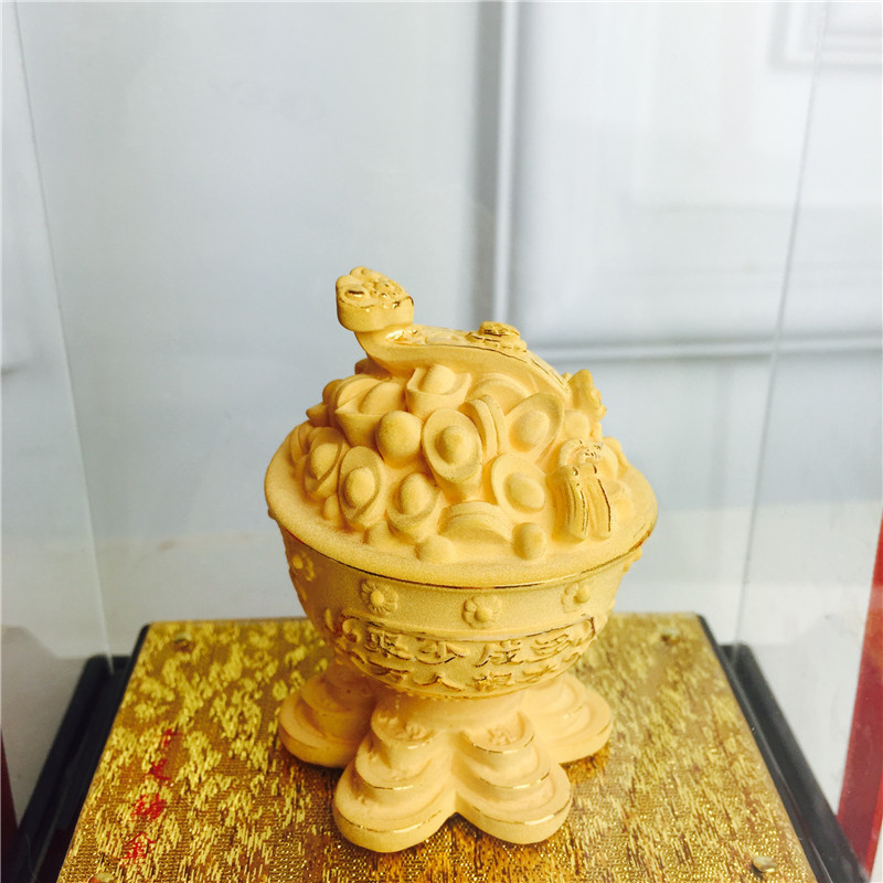 Chinese Feng Shui decoration craft velvet satin golden festive wedding gifts birthday birthday3