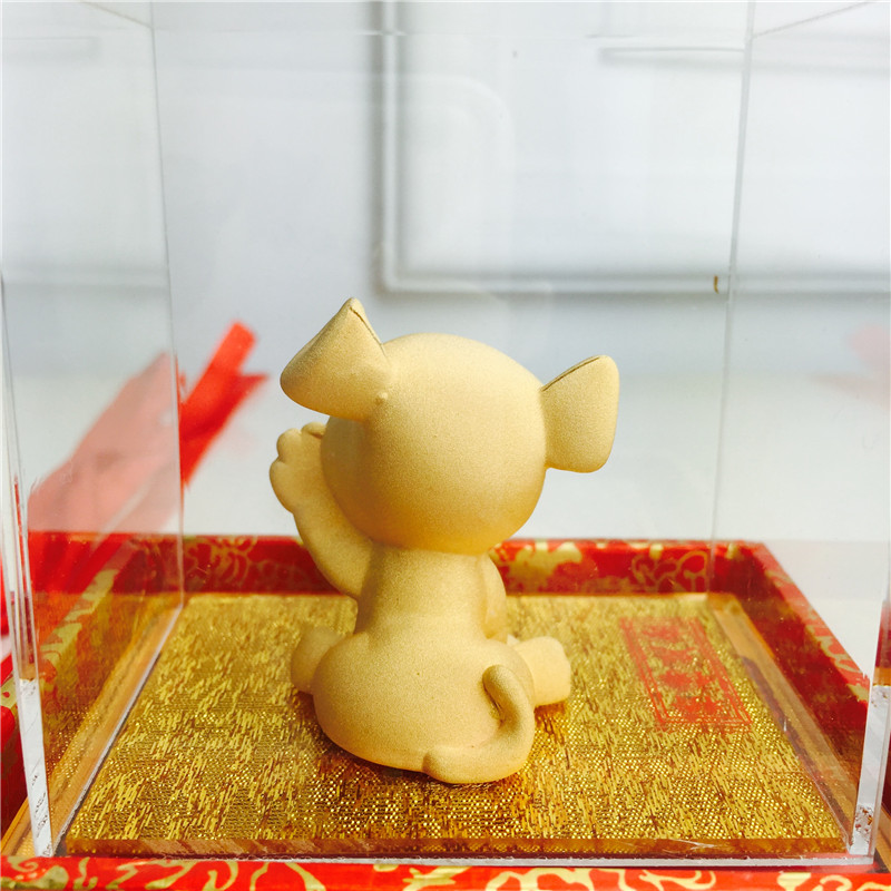 Chinese Feng Shui decoration craft velvet satin golden festive wedding gifts birthday birthday4