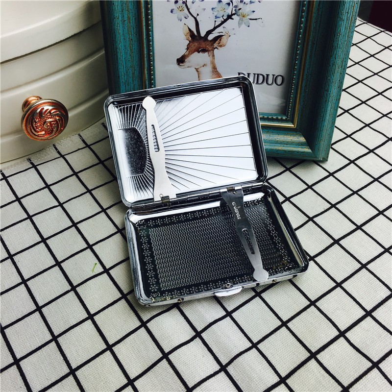 Creative thin cigarette box cigarettes with portable men's cigarette boxes3