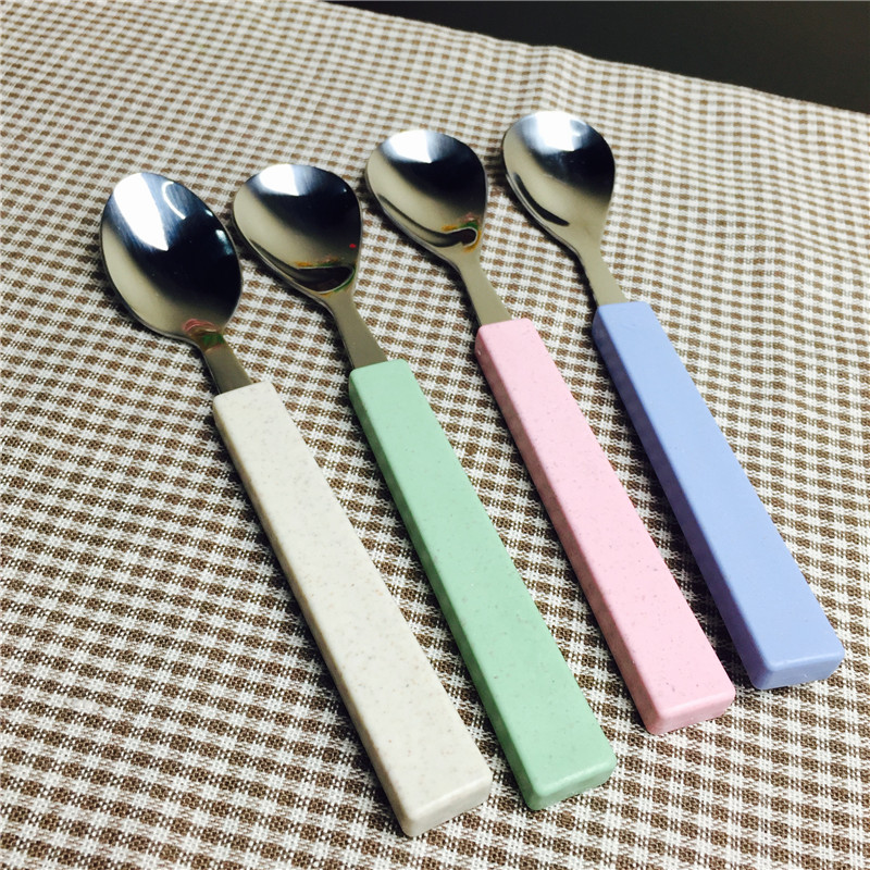 Stainless Steel Portable tableware creative spoon portable tableware5