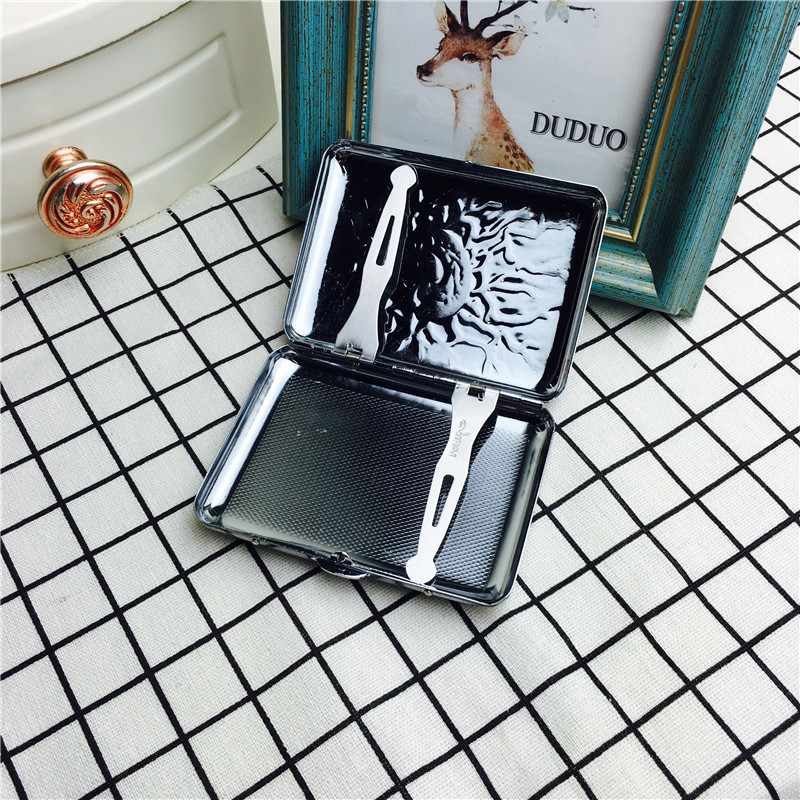 Creative thin cigarette box cigarettes with portable men's cigarette boxes3