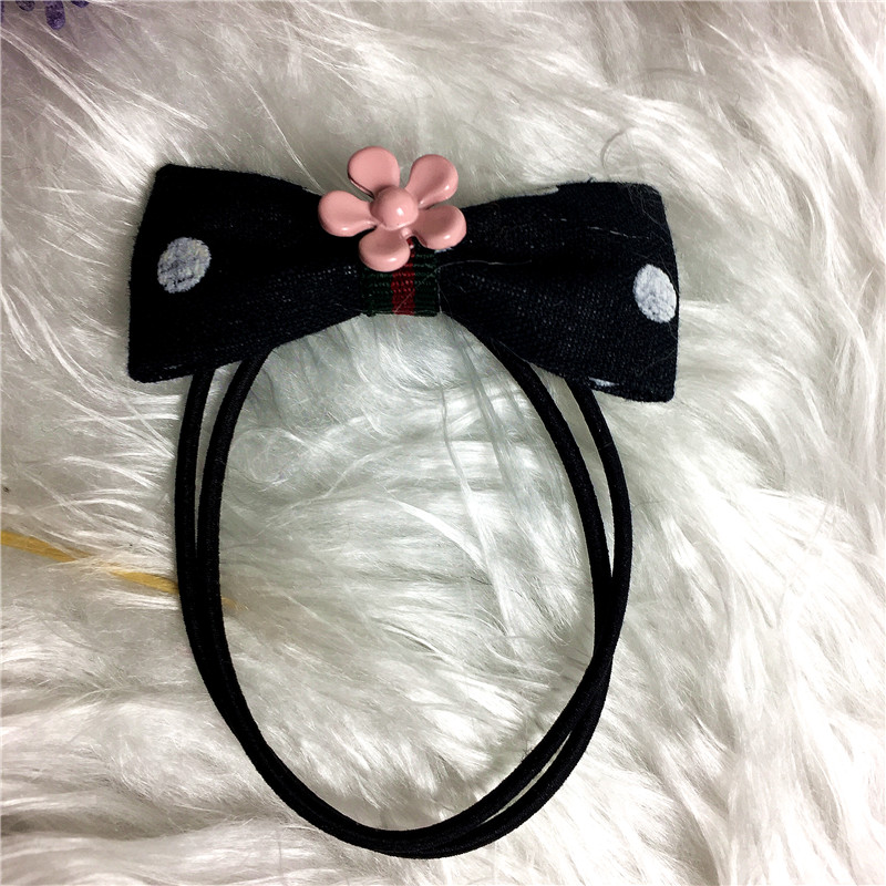 Bow all-match elastic ring hair hair rope2