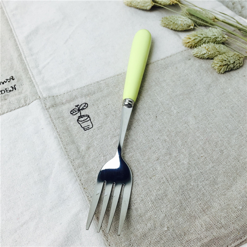 Stainless Steel Portable tableware and stainless steel fork portable tableware1