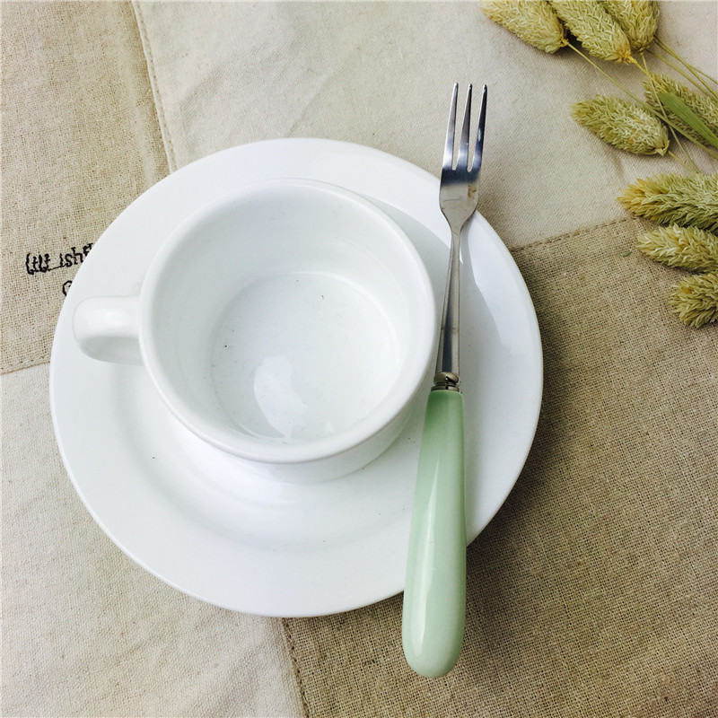 Stainless Steel Portable tableware and stainless steel fork portable tableware4