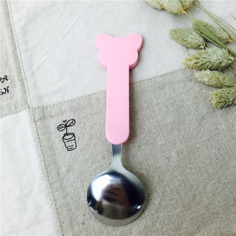 Stainless Steel Portable tableware stainless steel spoon practical portable tableware3