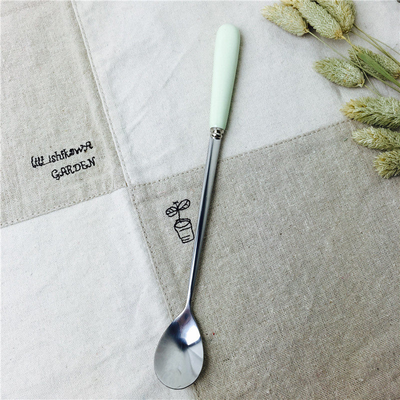 Stainless Steel Portable tableware stainless steel spoon practical portable tableware1