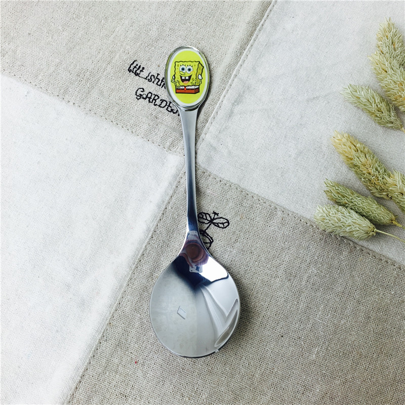 Stainless Steel Portable tableware stainless steel spoon practical portable tableware1