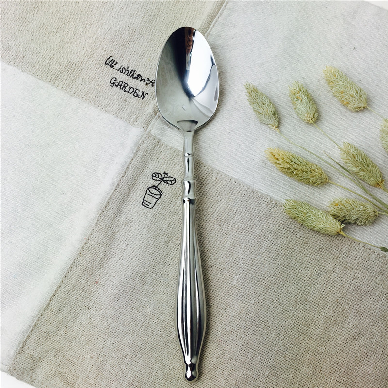 Stainless Steel Portable tableware stainless steel spoon practical portable tableware1