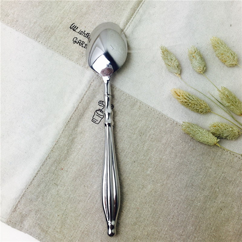 Stainless Steel Portable tableware stainless steel spoon practical portable tableware2