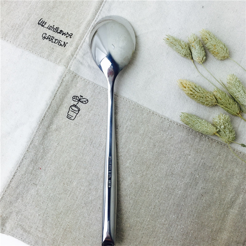 Stainless Steel Portable tableware stainless steel spoon practical portable tableware2