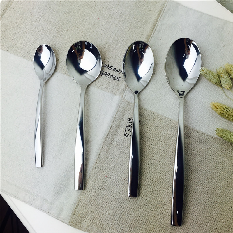 Stainless Steel Portable tableware stainless steel spoon practical portable tableware5