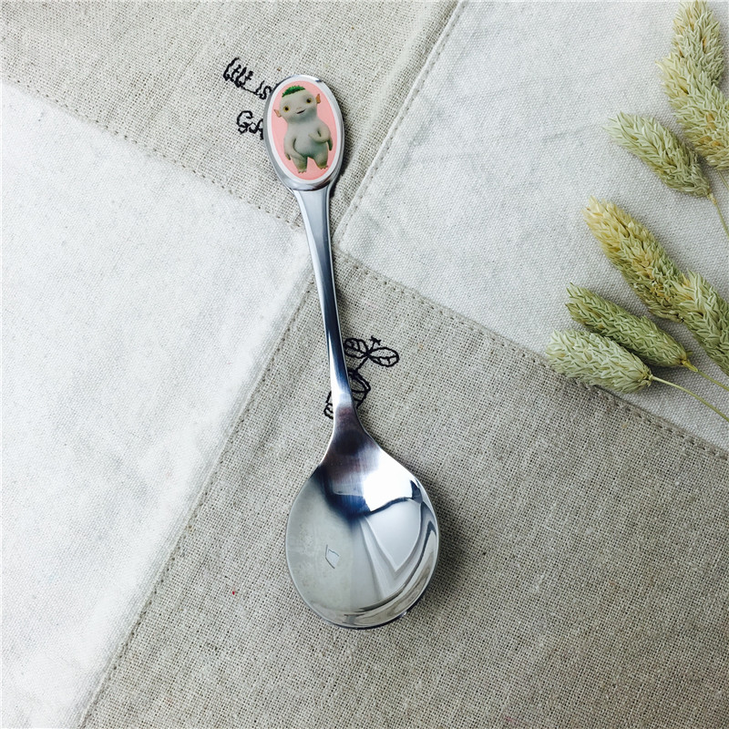 Stainless Steel Portable tableware stainless steel spoon practical portable tableware1