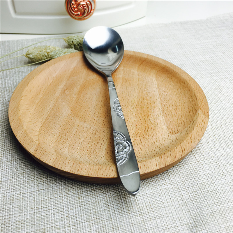 Stainless Steel Portable tableware stainless steel spoon practical portable tableware3