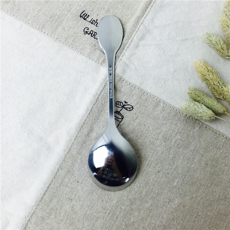 Stainless Steel Portable tableware stainless steel spoon practical portable tableware2