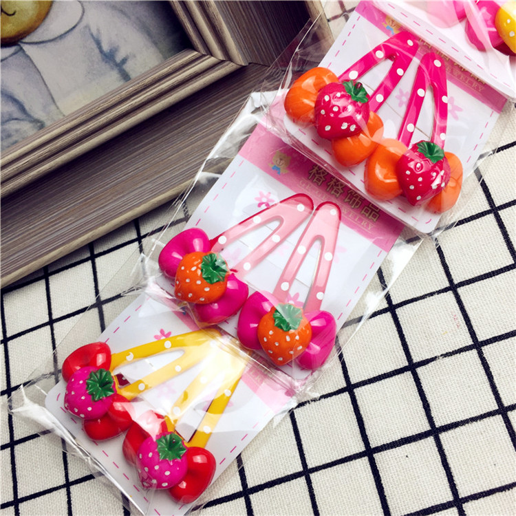 Liu Haijia candy color small side clip hairpin pair of chuck ornaments2