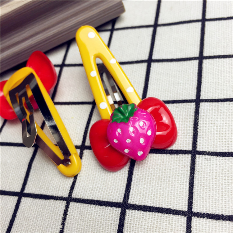 Liu Haijia candy color small side clip hairpin pair of chuck ornaments3
