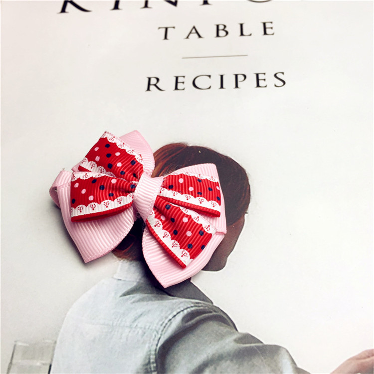 Lovable bow tie hairpin to chuck ornament3