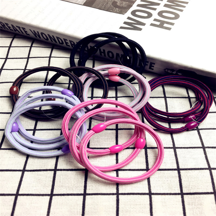 Simple all-match elastic ring hair hair rope5