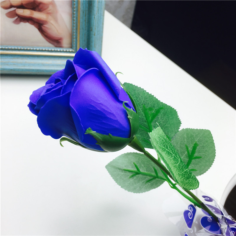 Blue Rose Rose Soap Soap bouquet gift box carnation soap flower wholesale Valentine's Day Mother's day birthday gift factory2