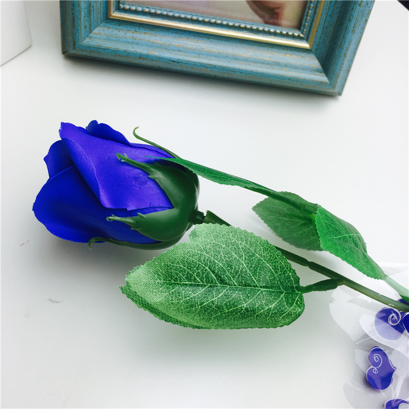 Blue Rose Rose Soap Soap bouquet gift box carnation soap flower wholesale Valentine's Day Mother's day birthday gift factory1