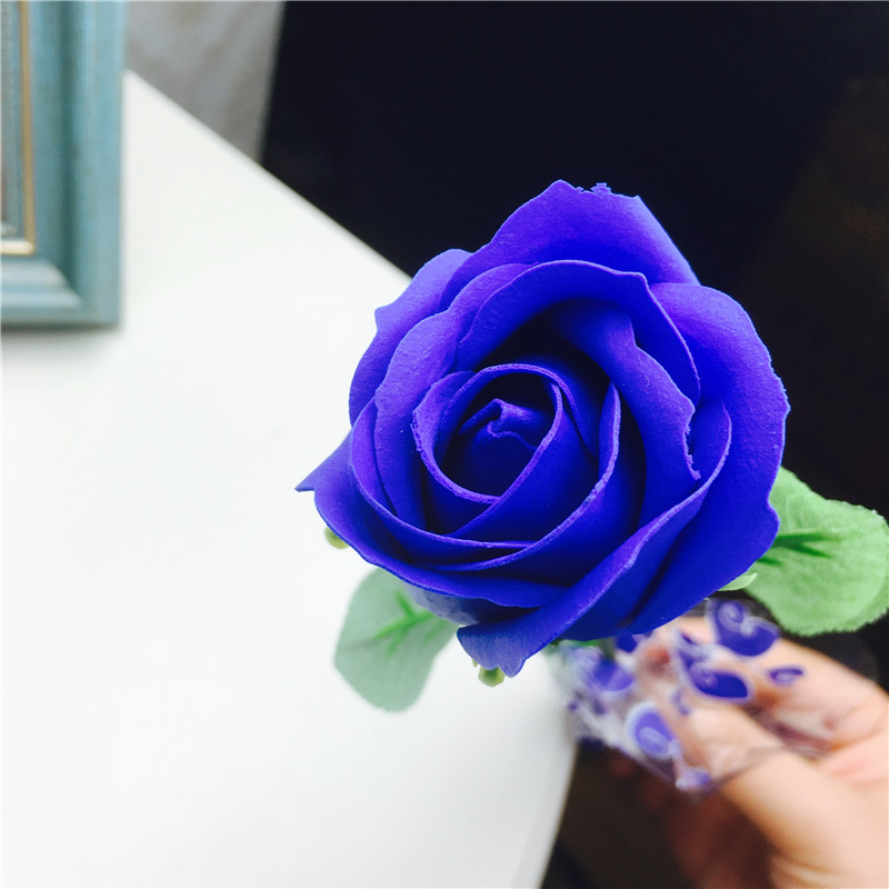 Blue Rose Rose Soap Soap bouquet gift box carnation soap flower wholesale Valentine's Day Mother's day birthday gift factory5