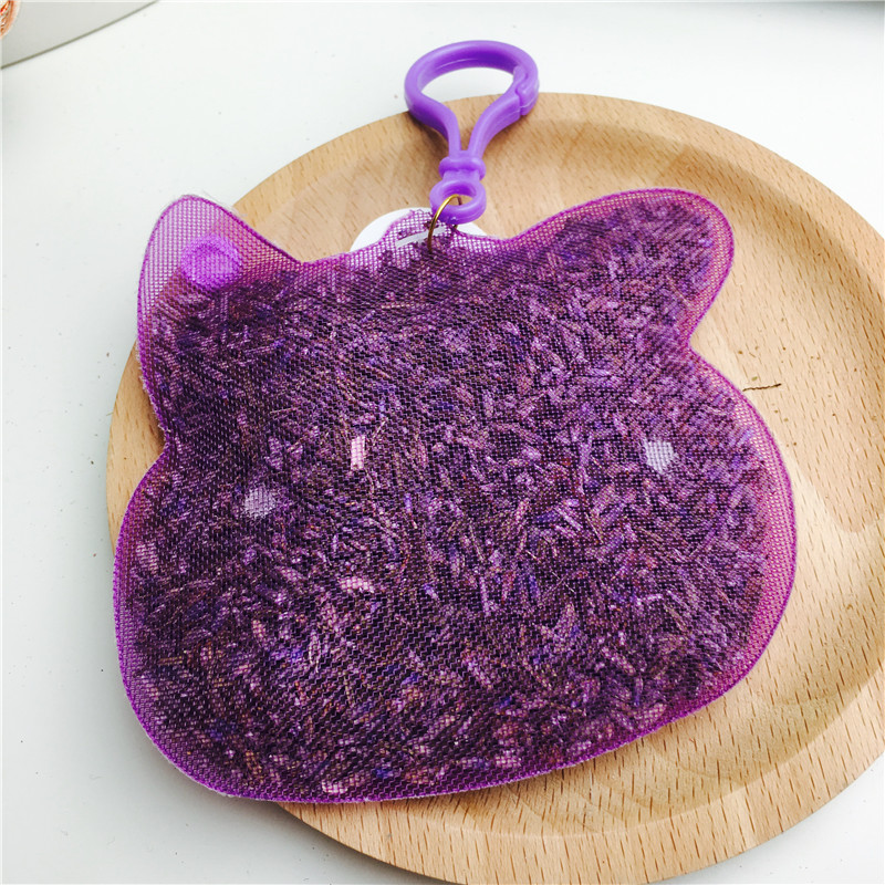 Purple Ribbon Embroidery sachet sachet pig incense bag bag empty wardrobe car sachet jewelry bag gift bag5