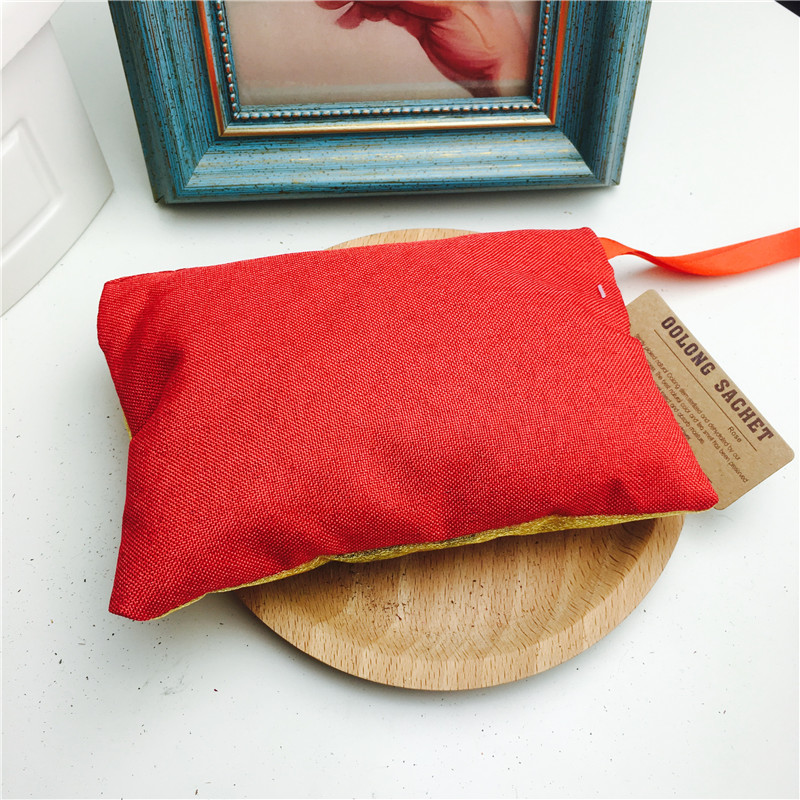 The red ribbon embroidery sachet sachet sachet incense bag bag empty wardrobe jewelry bag gift bag5