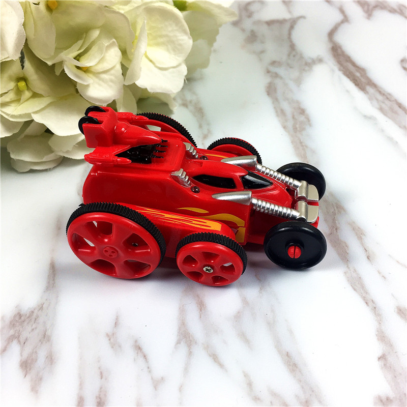 New creative electric remote control Red Multi wheel toy car3