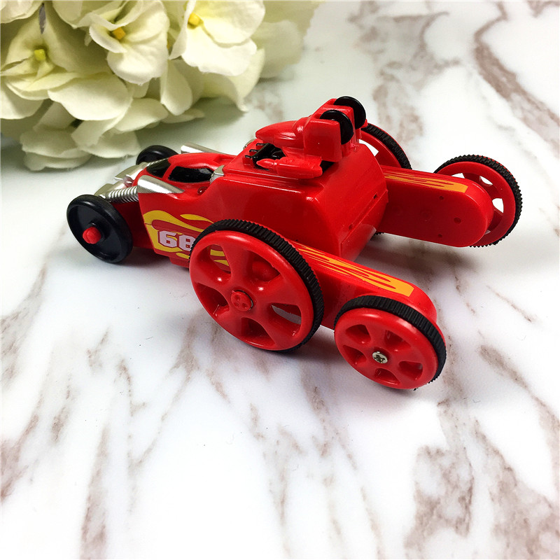 New creative electric remote control Red Multi wheel toy car6