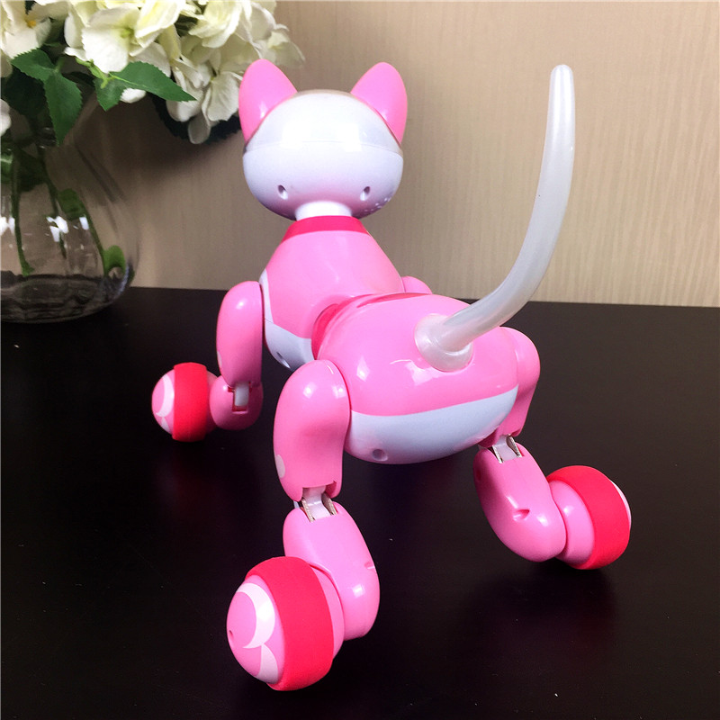Bobbi series pink electronic pet electronic cat new creative electric remote control toy5