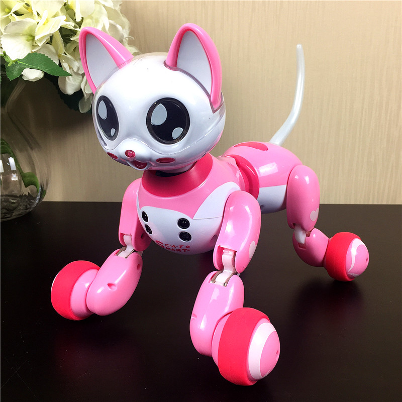 Bobbi series pink electronic pet electronic cat new creative electric remote control toy4
