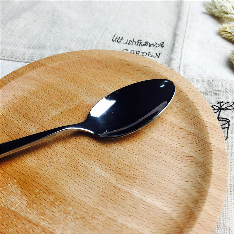 Stainless Steel Portable tableware stainless steel spoon creative portable tableware3