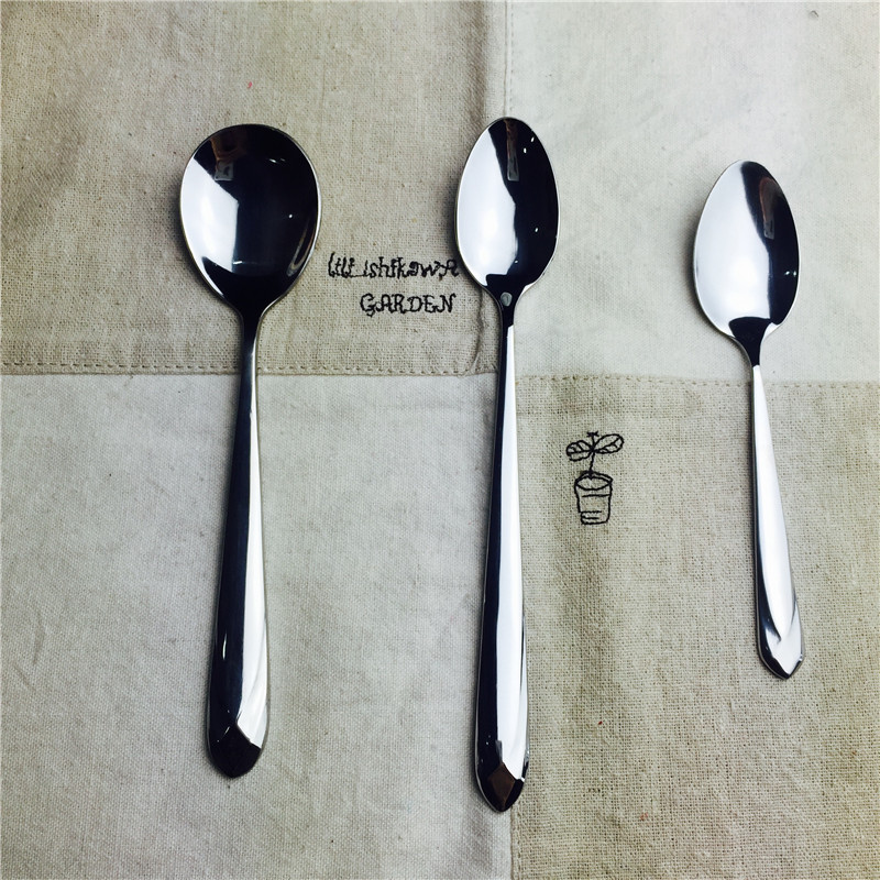 Stainless Steel Portable tableware stainless steel spoon creative portable tableware5