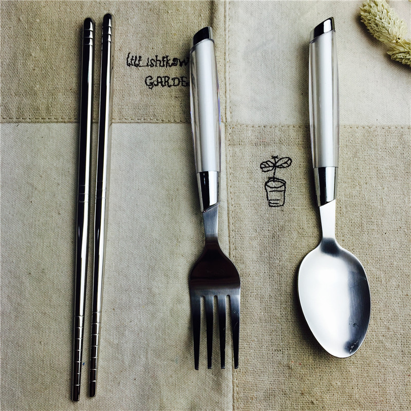 Portable tableware for portable tableware and spoon fork for Stainless Steel Portable tableware4