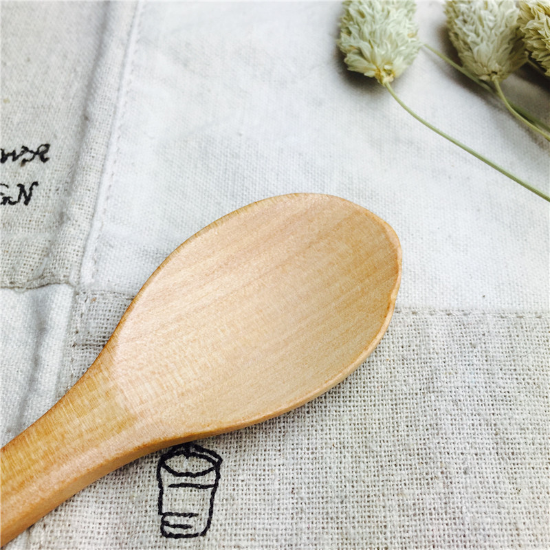 The wooden spoon Home Furnishing practical tableware3