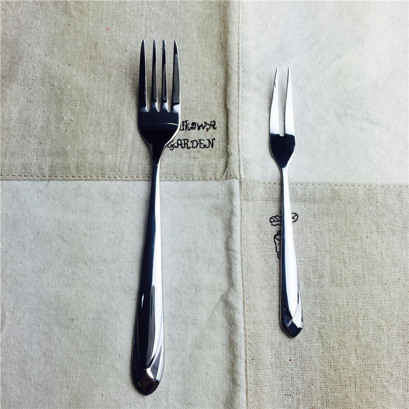 Stainless steel Western-style fruit fork5