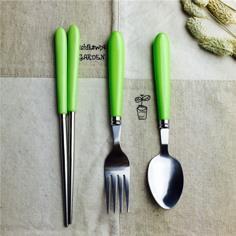 Portable tableware for portable tableware and spoon fork for Stainless Steel Portable tableware4