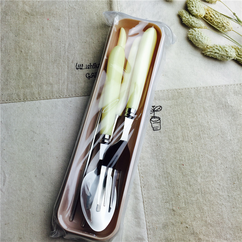 Portable tableware for portable tableware and spoon fork for Stainless Steel Portable tableware1