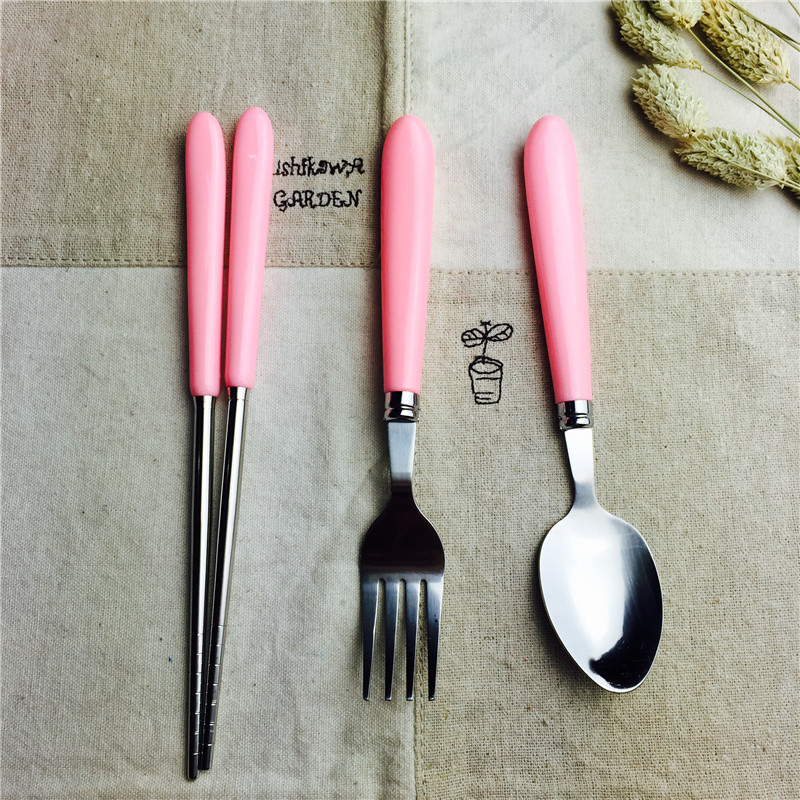 Portable tableware for portable tableware and spoon fork for Stainless Steel Portable tableware4