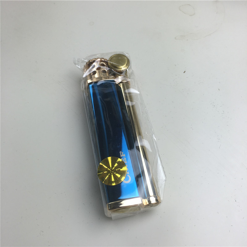 Creative personality windproof lighter blue5