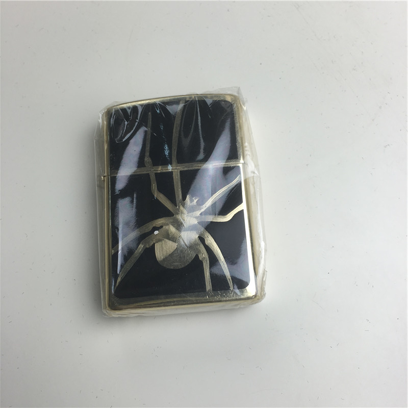 Creative personality black windproof lighter4