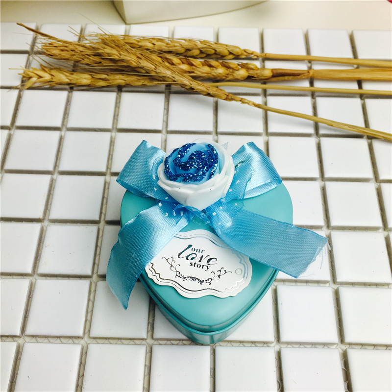 Blue explosion Rose Soap Soap flower bouquet of carnations wholesale Valentine's Day Mother's day birthday gift factory1