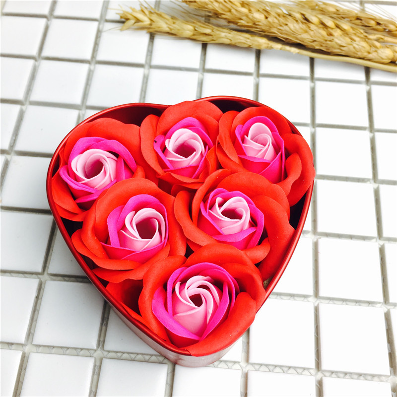 Red bursting Rose Soap bouquet carnation carnation soap flower wholesale Valentine's Day Mother's Day gift manufacturer4