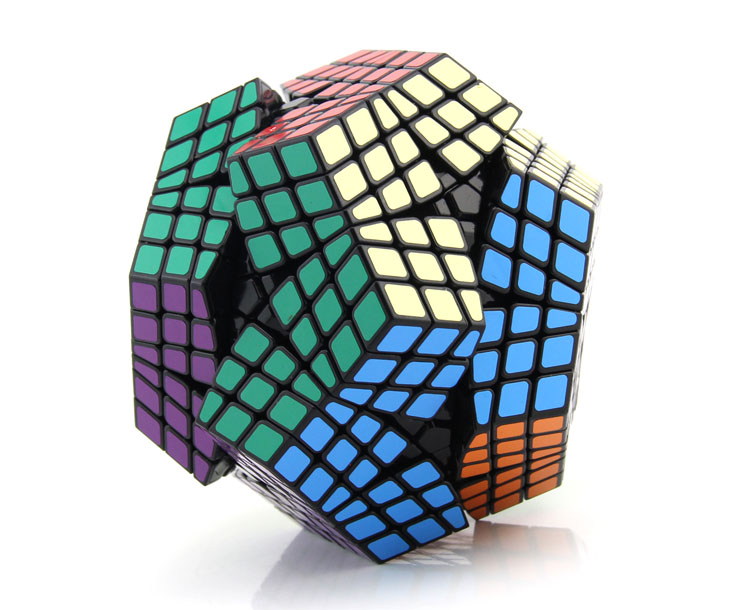 A six order 6 order 5 five cube shaped cube puzzle toy giant cube shaped professional wholesale6