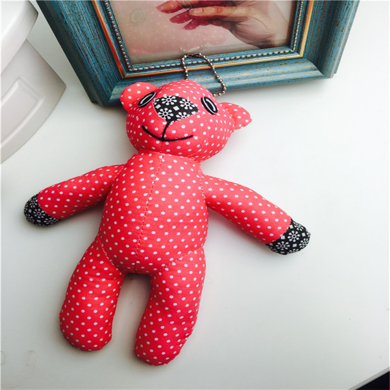 Little bear red cloth art boy hanger1