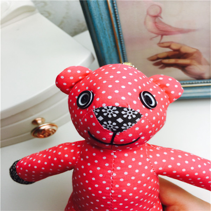 Little bear red cloth art boy hanger3