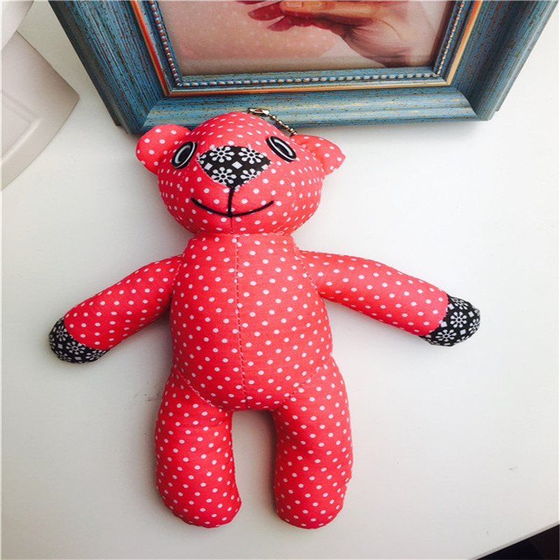 Little bear red cloth art boy hanger5