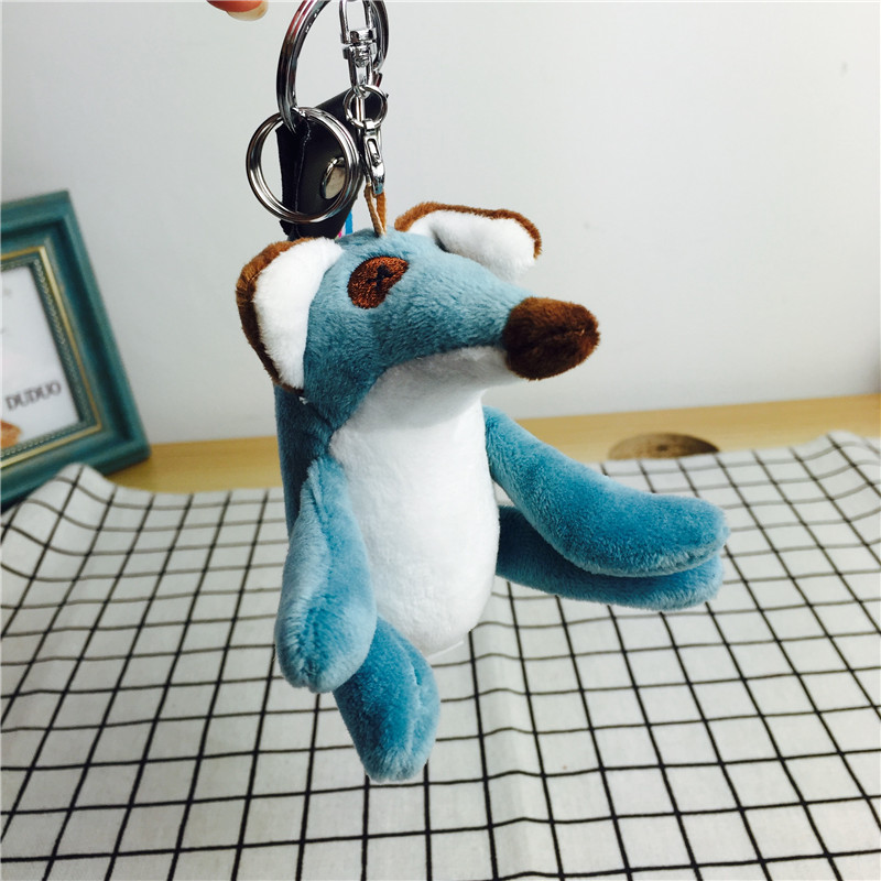 The small fox Plush Doll Keychain bag pendant Pendant4