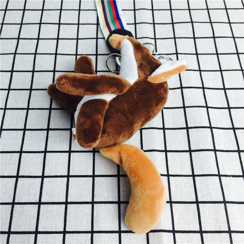 The small fox Plush Doll Keychain bag pendant Pendant3